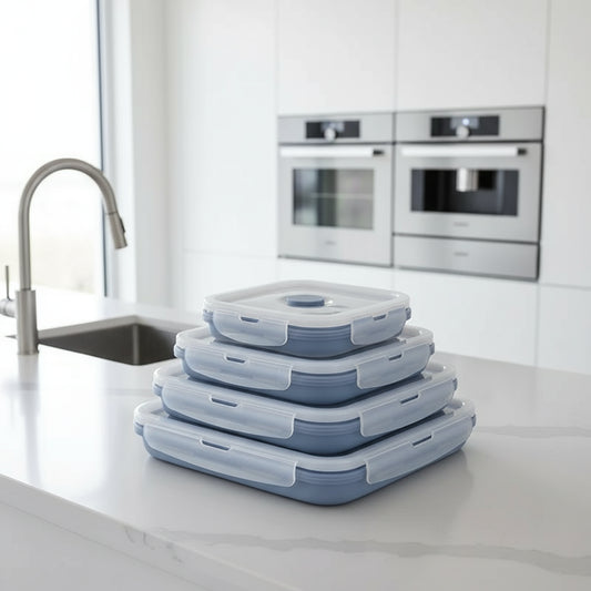 Silicone lunch box